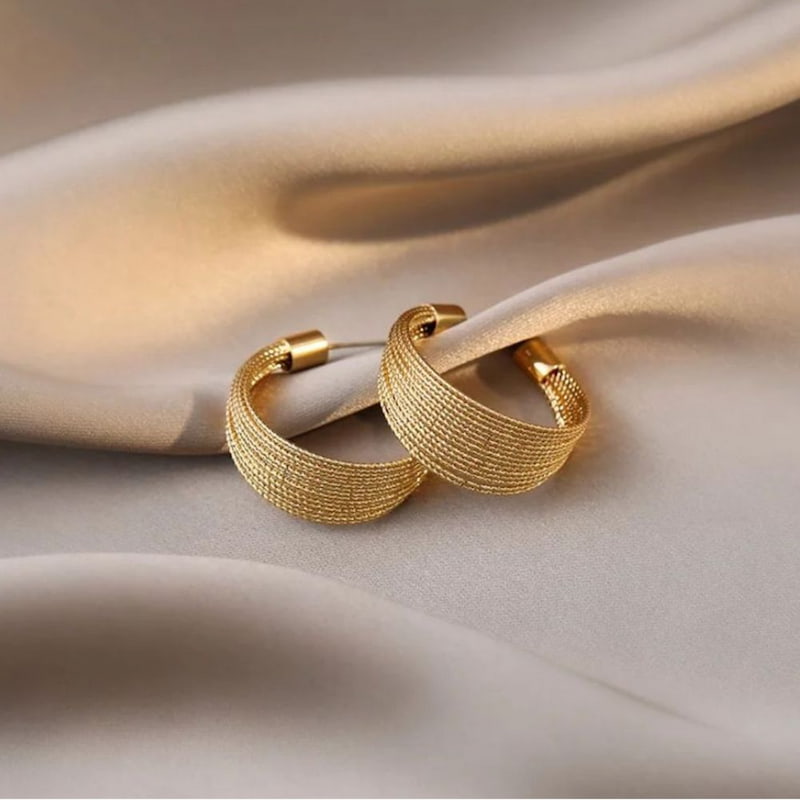 Caravanas Solar Doradas