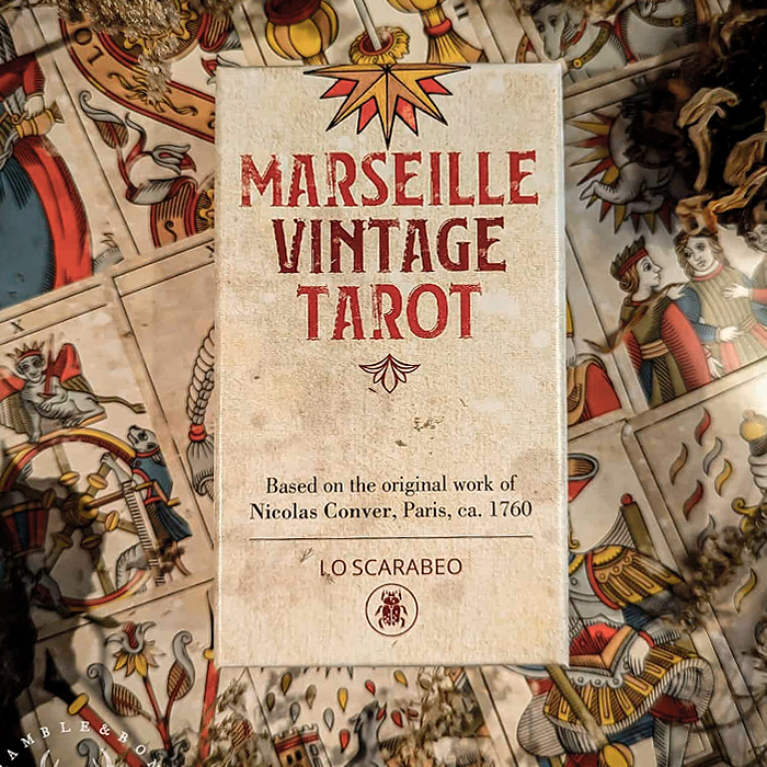  Tarot Marsella Vintage