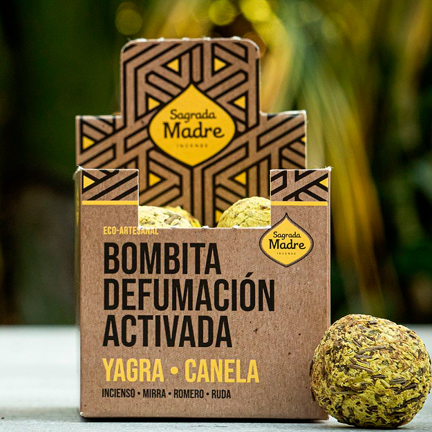 Sagrada Madre Bombitas Defumaci�n Yagra Canela