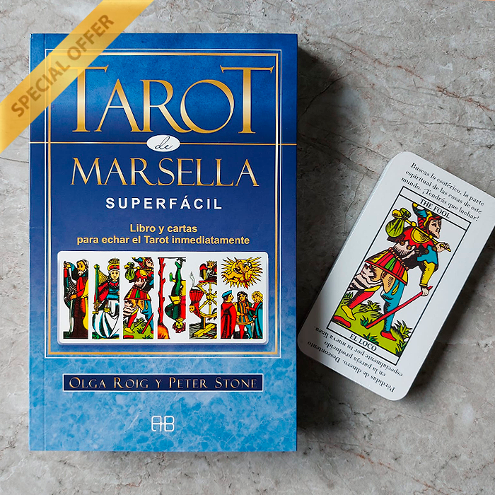  Tarot de Marsella Libro y Cartas