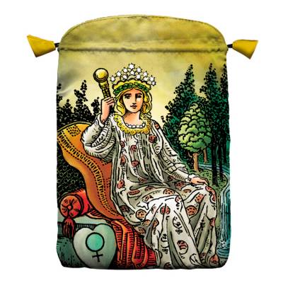 Bolsita Tarot en seda LA EMPERATRIZ