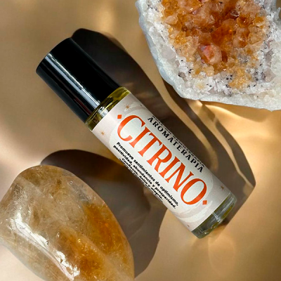 Roll-On Gemoterapia Aceites Esenciales Citrino