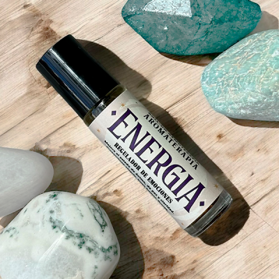 Roll-On Aromaterapia Aceites Esenciales ENERGIA