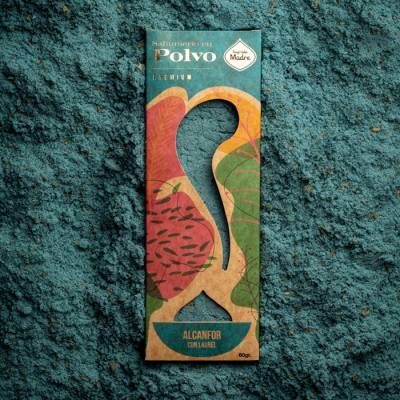 Sagrada Madre Sahumerio en Polvo Alcanfor Laurel