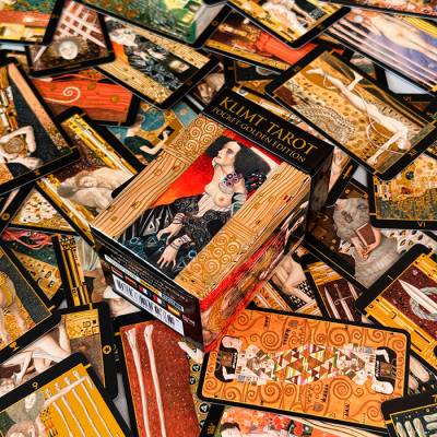  Tarot MINI Klimt Tarot Gold