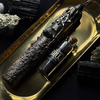   Vela Alquimia Negra - Limpieza energetica & Transmutaci�n